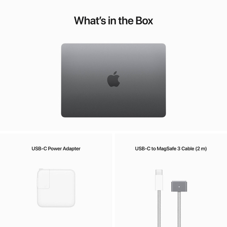 لپ تاپ 13.6 اینچی اپل مدل MacBook Air-MLXW3 2022 LLA-M2 8GB 256SSD