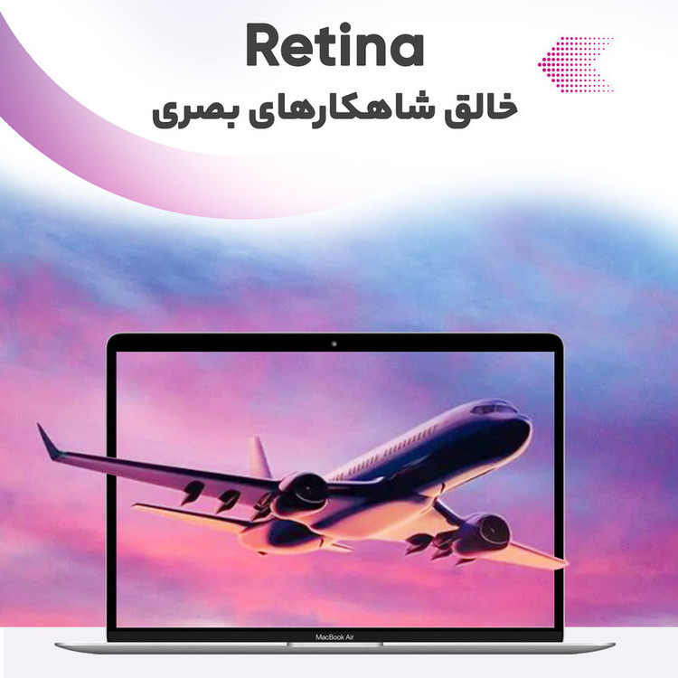 لپ تاپ 13 اینچی اپل مدل MacBook Air MGN93 2020 LLA-M1-8GB RAM-256GB SSD