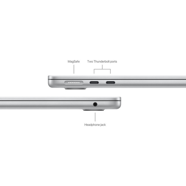 لپ تاپ 15.3 اینچی اپل مدل MacBook Air MRYT3 2024 LLA-M3-8GB RAM-512GB SSD