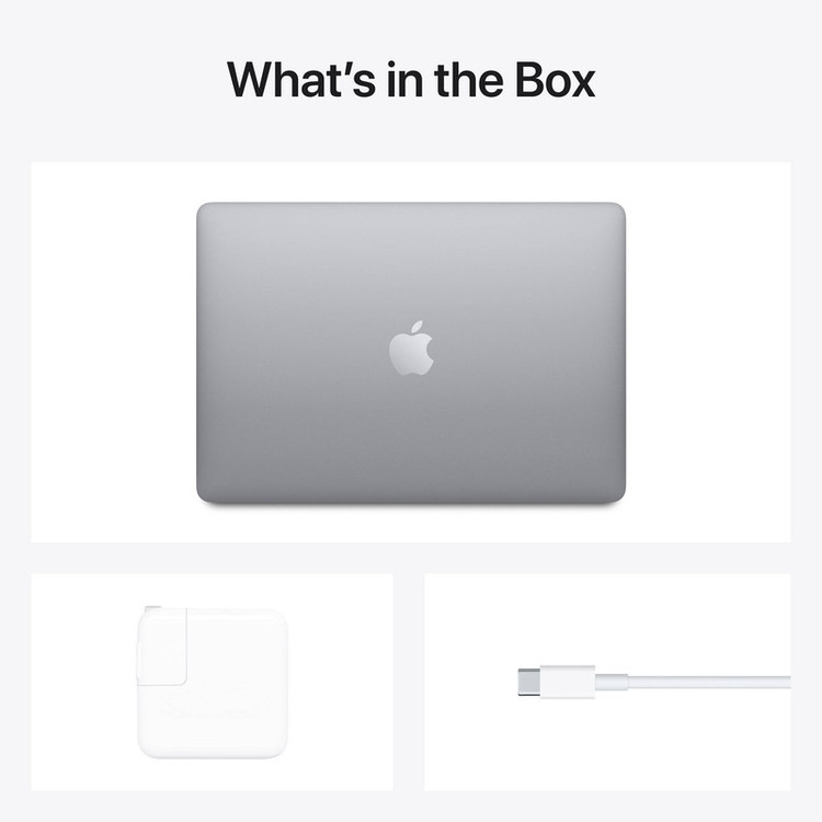 لپ تاپ 13.3 اینچی اپل مدل MacBook Air MGN63 2020 ZPA-M1-8GB RAM-256GB SSD