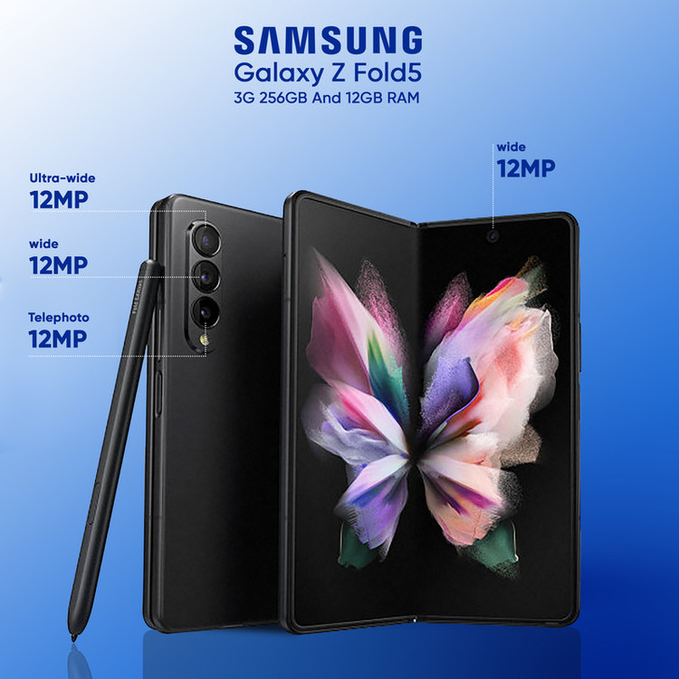 گوشی موبایل سامسونگ مدل Galaxy Z Fold3 5G ظرفیت 256 گیگابایت و رم 12 گیگابایت