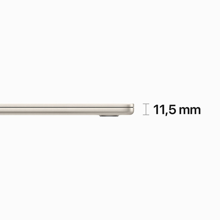 لپ تاپ 15.3 اینچی اپل مدل MacBook Air MQKP3 2023-M2-8GB RAM-256GB SSD