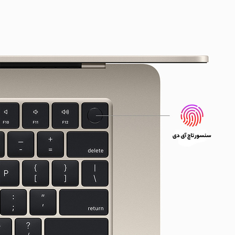 لپ تاپ 15.3 اینچی اپل مدل MacBook Air MQKP3 2023-M2-8GB RAM-256GB SSD
