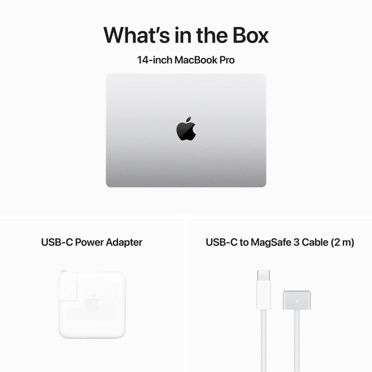 لپ تاپ 14.2 اینچی اپل مدل MacBook Pro MRX63 2023 ZPA-M3 Pro-18GB RAM-512GB SSD
