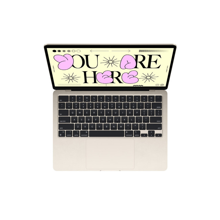 لپ تاپ 13.6 اینچ اپل مدل MacBook Air-MLY23 M2 2022 LLA