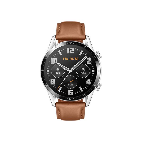 ساعت هوشمند هوآوی مدل WATCH GT 2 LTN-B19 46 mm بند لاستیکی