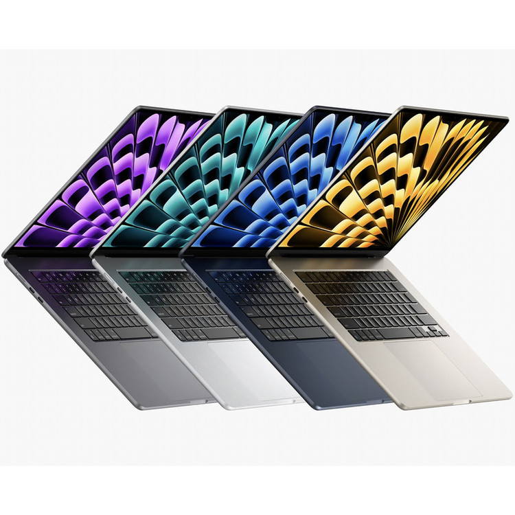 لپ تاپ 15.3 اینچی اپل مدل MacBook Air MXD23 2024 ZPA-M3-16GB RAM-512GB SSD