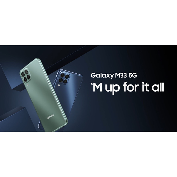 گوشی موبایل سامسونگ مدل Galaxy M33 5G SM-M336B/DS دو سیم کارت ظرفیت 128 گیگابایت و رم 8 گیگابایت - اکتیو