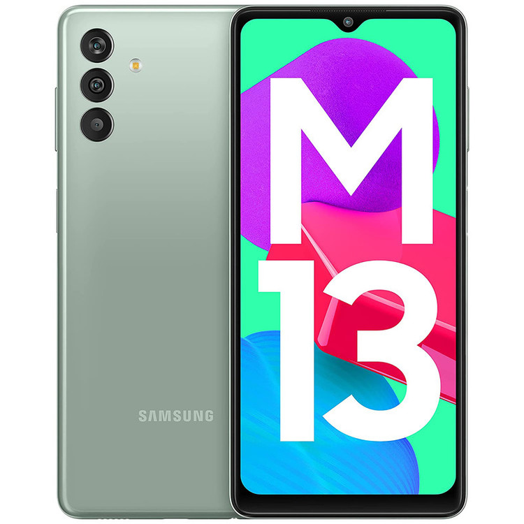 گوشی موبایل سامسونگ مدل Galaxy M13 دو سیم کارت ظرفیت 128 گیگابایت و رم 6 گیگابایت - هند اکتیو