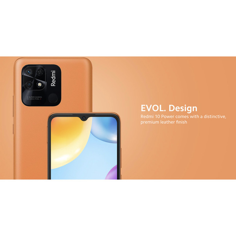 گوشی موبایل شیائومی مدل Redmi 10 Power دو سیم کارت ظرفیت 128 گیگابایت و رم 8 گیگابایت - هند