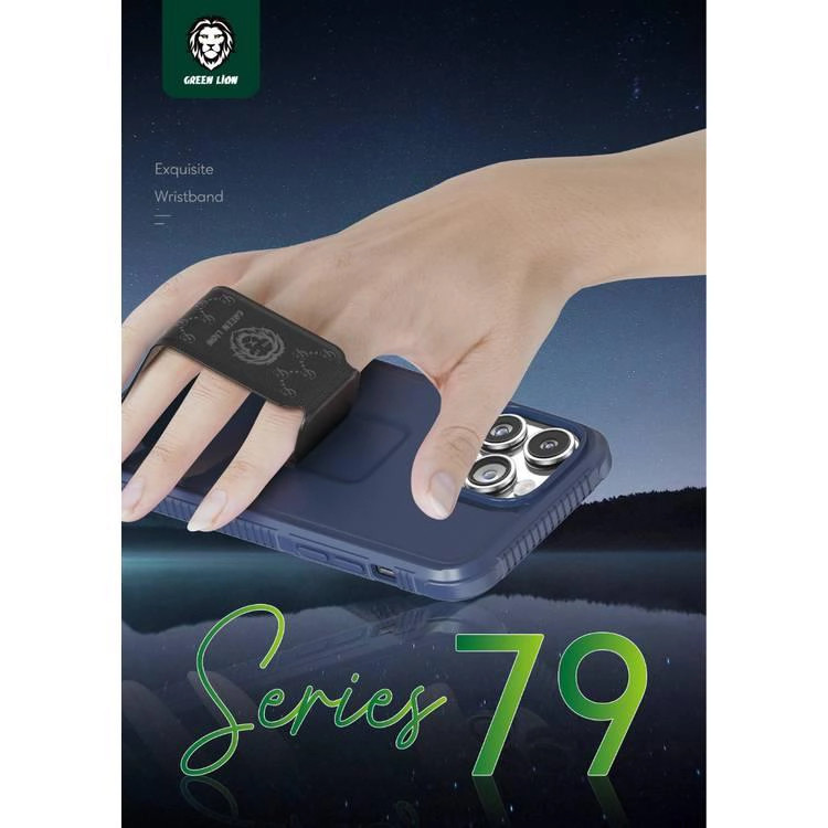 گارد آیفون برند گرین لاین دستگیره چرمی مدل Series 79