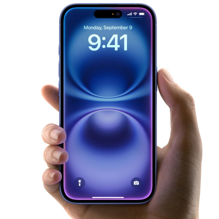 گوشی موبایل اپل مدل iPhone 16 CH دو سیم کارت ظرفیت 128 گیگابایت ریجسترشده و با 18 ماه گارانتی