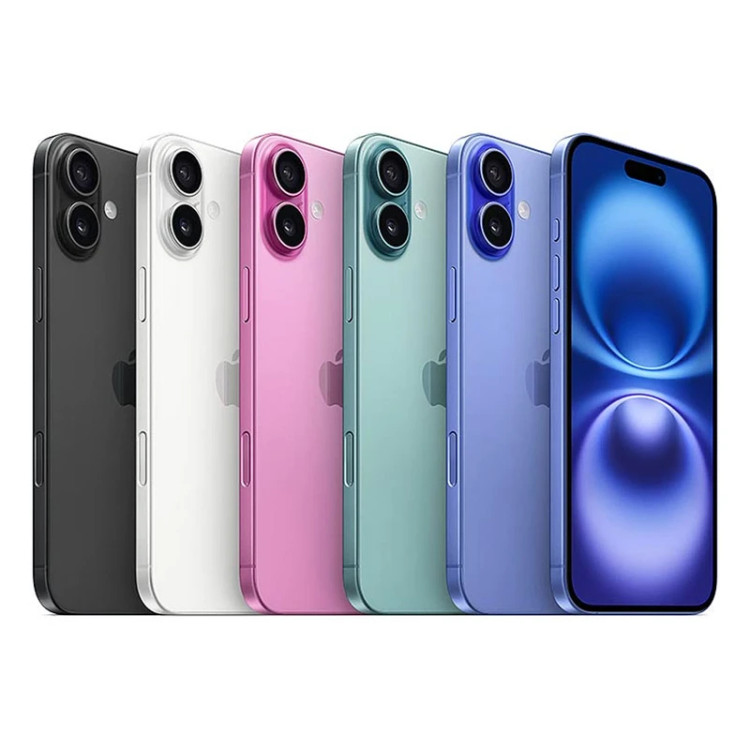 گوشی موبایل اپل مدل iPhone 16 CH دو سیم کارت ظرفیت 128 گیگابایت ریجسترشده و با 18 ماه گارانتی