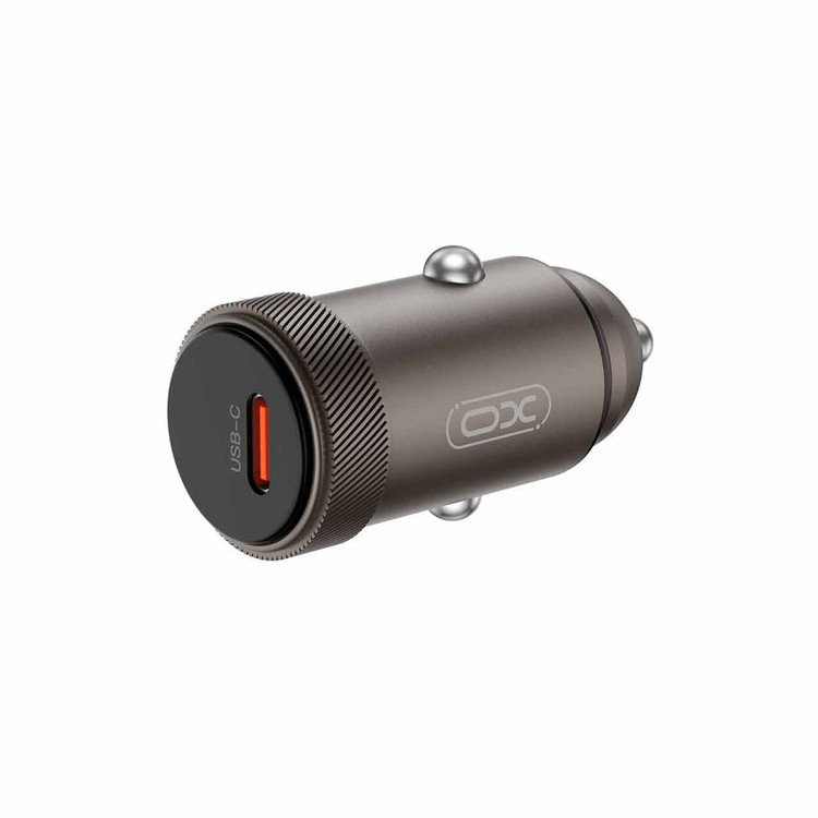 شارژر فندکی فست تک پورت XO مدل CC70 30W به همراه کابل شارژ Type-C To Type-C