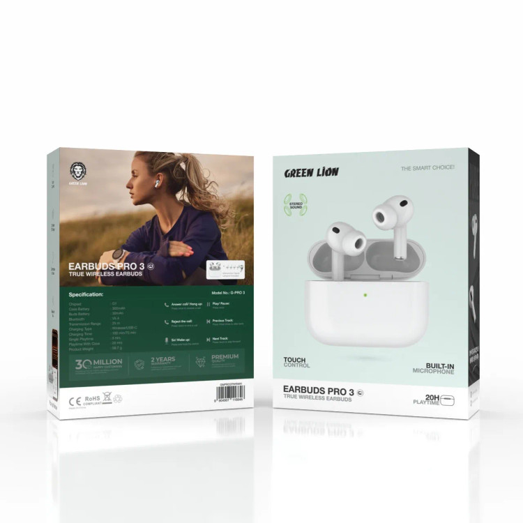 ایرپاد پرو ۳ گرین لاین Earbuds Pro 3