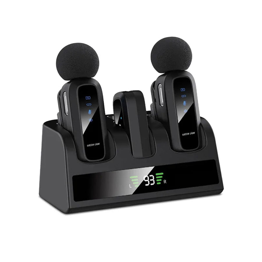 خرید میکروفون یقه‌ای گرین لاین GM-89X دو کاربره | قیمت