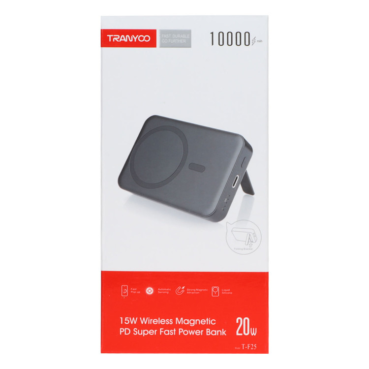پاوربانک (PD و فست شارژ) Tranyoo 20W 10000mAh مدل T-F25