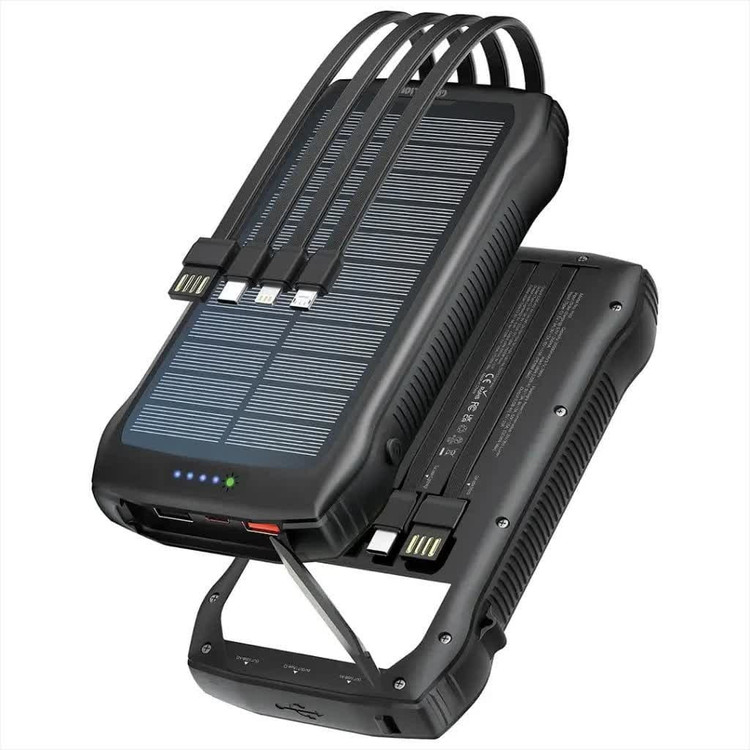 پاوربانک سولار فورس ۲۰۰۰۰ میلیآمپر گرین Green Lion Solar Force 20000mAh Power Bank